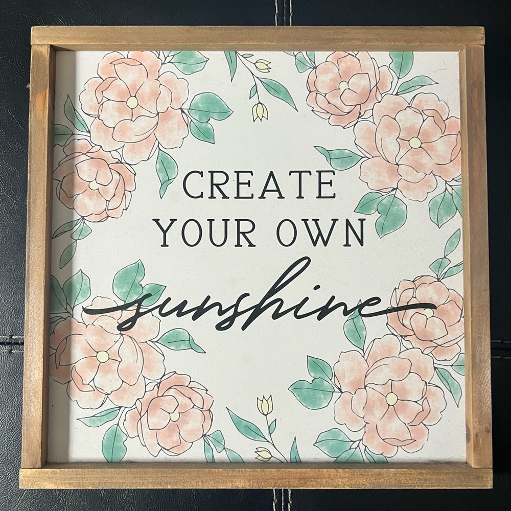 Create Your Own Sunshine Wall Sign